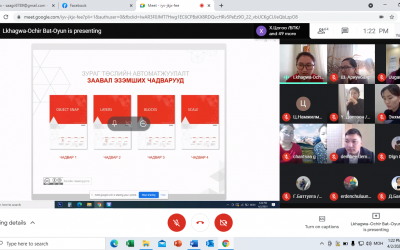 Барилгын политехник коллежийн “Цахим хичээл-2021”  уралдаан